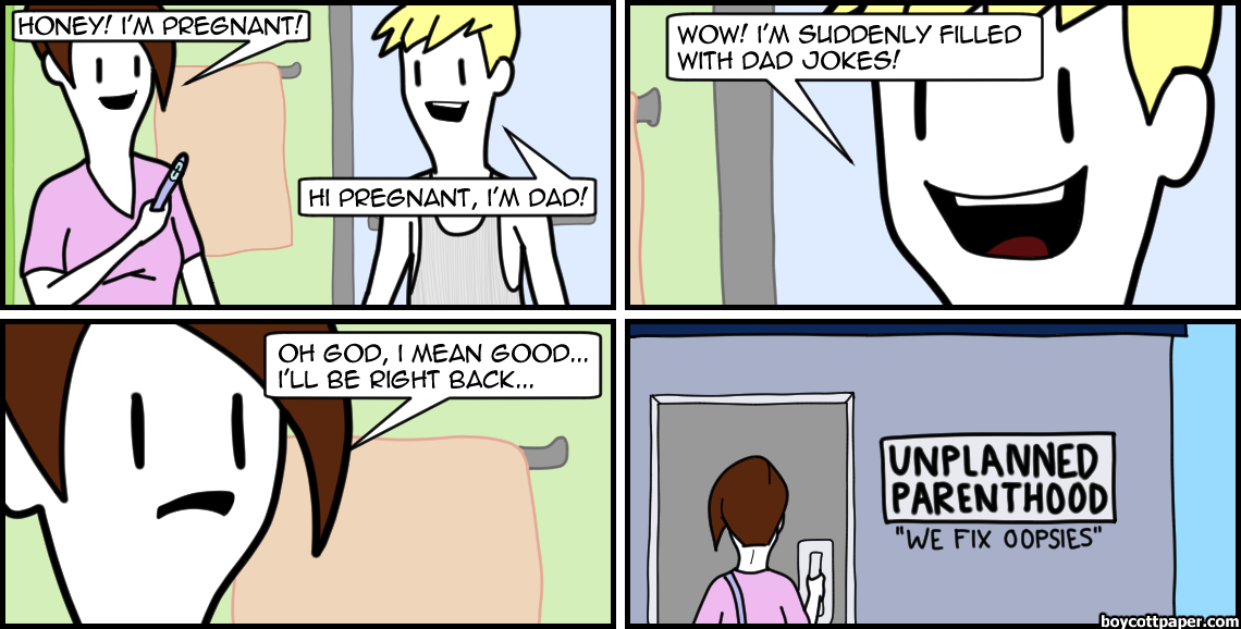 A pregnant woman is no joke